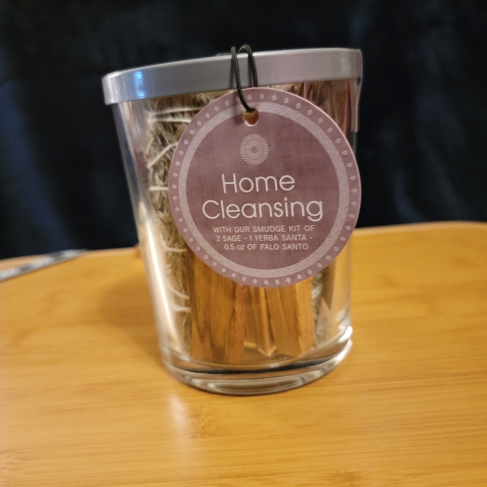 Home cleansing, Energy cleansing and purifying smudge kit